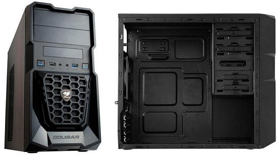 Gabinete Cougar SPIKE Black