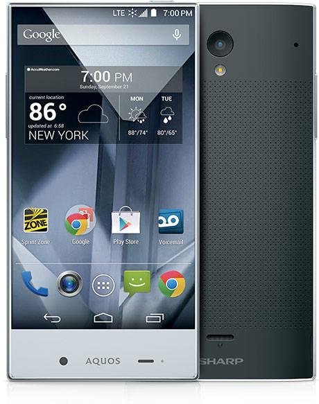 Sharp-Aquos-Crystal-black-phone