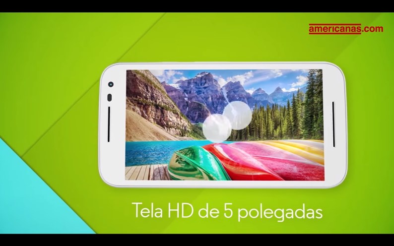 Moto G 2015 tela HD