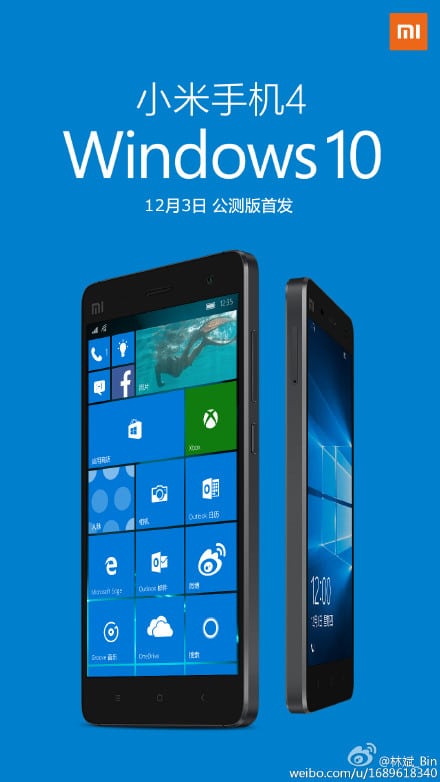 Mi4 Windows 10