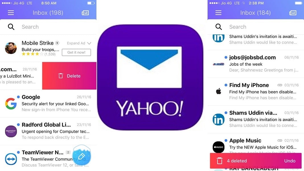 Usuários do IOS 11 estão enfrentando problemas ao usar o Yahoo Mail ...