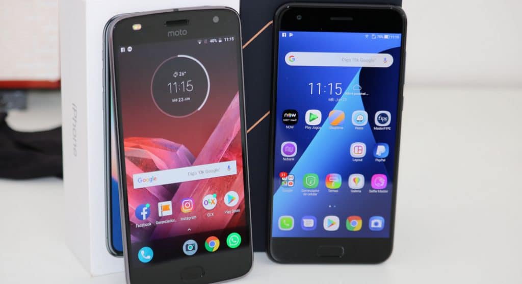 Zenfone 4 vs Moto Z2 Play: Qual comprar