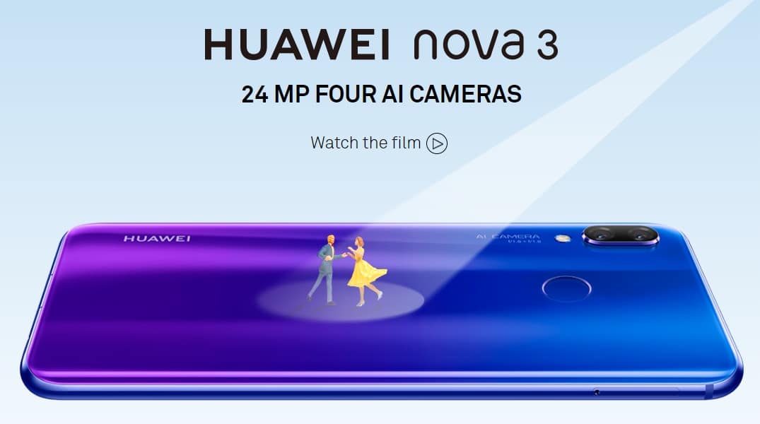 Huawei Nova 3i e Nova 3