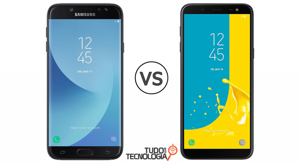 Galaxy J6 vs J7 Pro