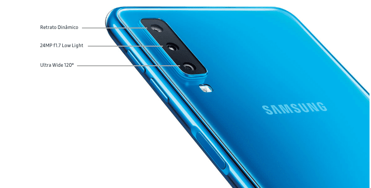 Galaxy A7 2018 Submarino