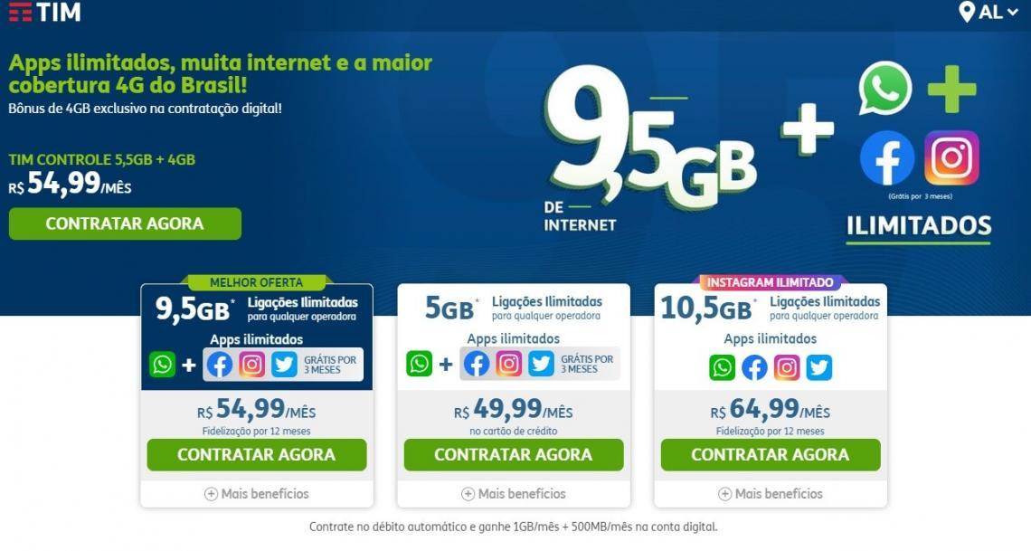 Multa Tim Controle Novos planos TIM Controle tem 9,5 GB por R$ 54,90 – Tudo em Tecnologia