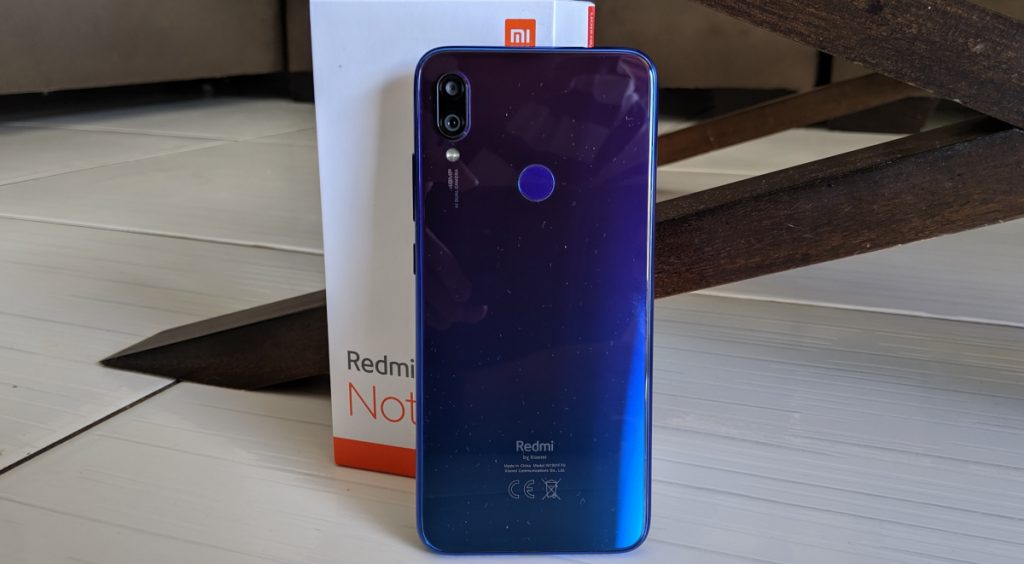 Redmi Note 7 azul